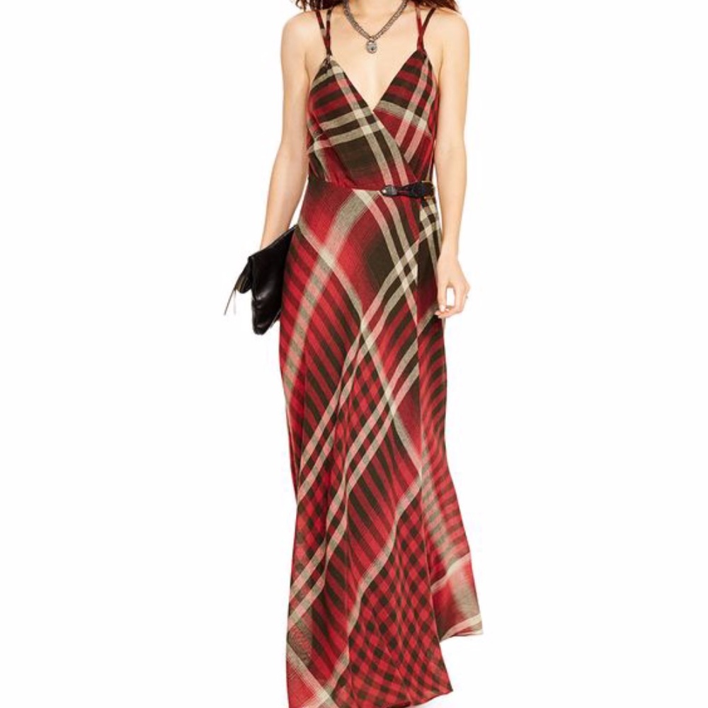 Plaid Wool Dress